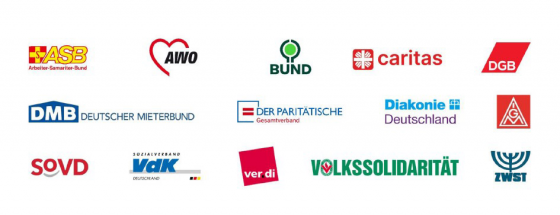 Logos der unterzeichnenden Verbände